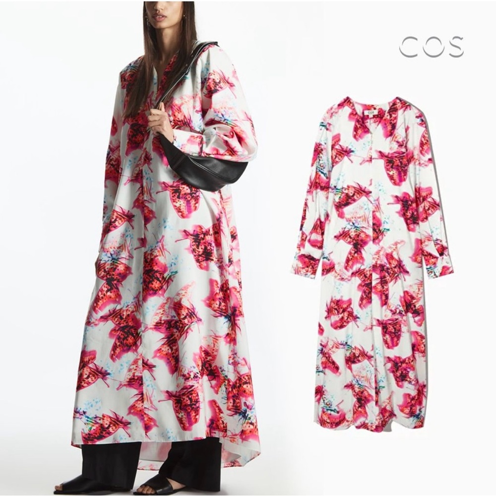 COS Maxi Floral Kaftan size 8 perfect condition!